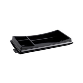 Embalagem para Sushi Preto 199x113mm (10 Uds)
