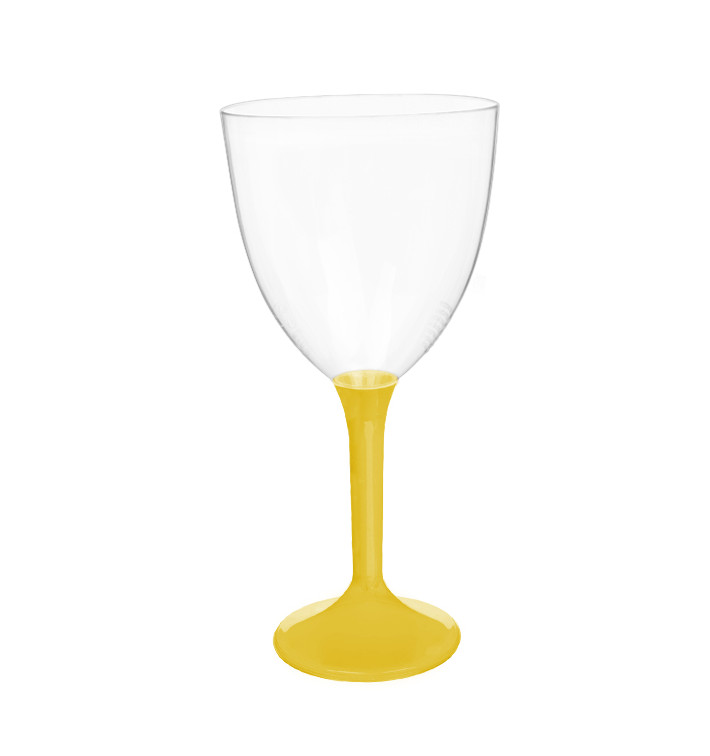 Copo PS Flute Vinho Amarelo 300ml 2P (200 Uds) Copo PS Flute Vinho Amarelo 300ml 2P (200 Uds)