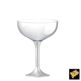 Copo PS Flute Champanhe Branco Perlé 200ml 2P (20 Uds)