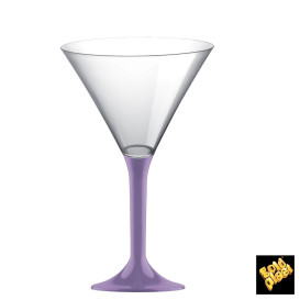 Copo PS Flute Cocktail Lilás 185ml 2P (20 Uds)
