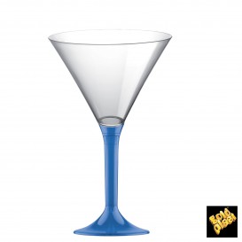 Copo PS Flute Cocktail Azul Transp. 185ml 2P (20 Uds)