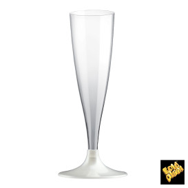 Copo PS Flute Champanhe Branco Perlé 140ml 2P (400 Uds)