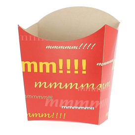 Caixa Batata Frita Mediana 8,2x3,5x12,5cm (500 Uds)