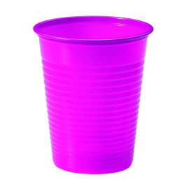 Copo de Plastico Fucsia PS 200 ml (50 Unidades)