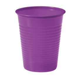 Copo de Plastico Violeta PS 200 ml (1500 Unidades)