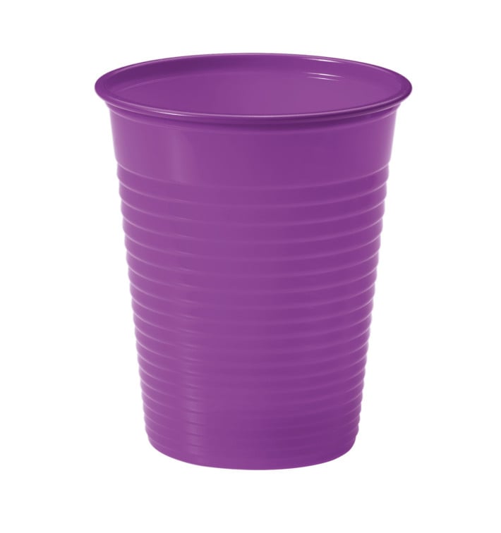 Copo de Plastico Violeta PS 200 ml (50 Unidades) Copo de Plastico Violeta PS 200 ml (50 Unidades)