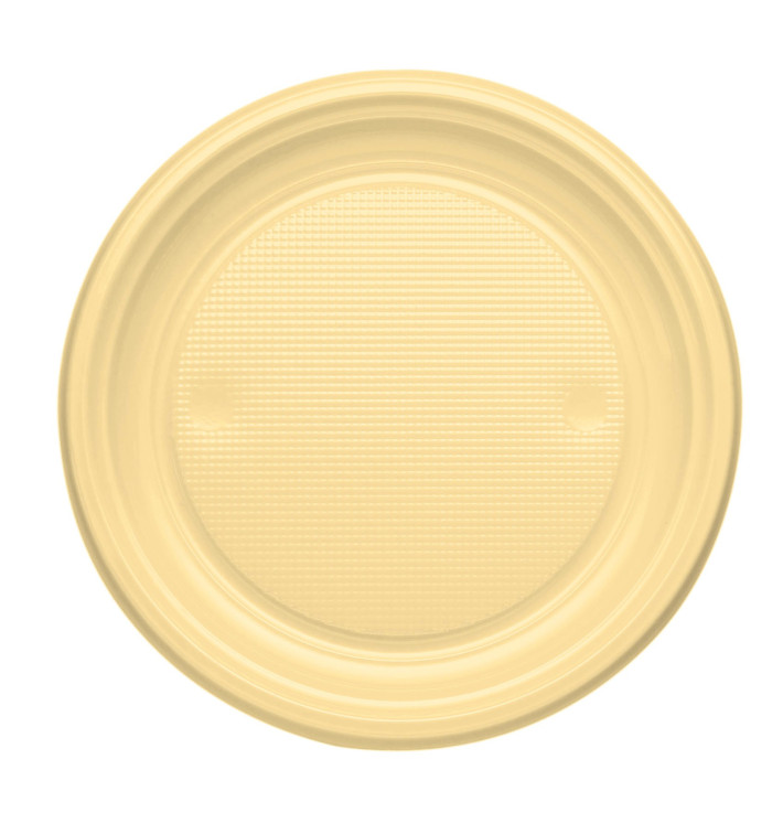 Prato Plastico PS Raso Creme Ø170mm (50 Unidades) Prato Plastico PS Raso Creme Ø170mm (50 Unidades)
