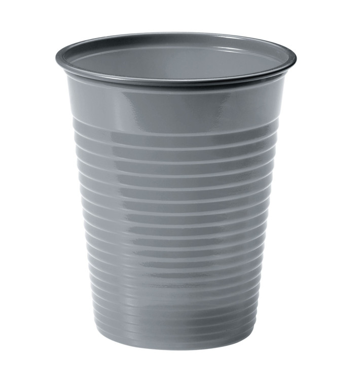 Copo de Plastico PS Prata 200 ml Ø7cm (50 Unidades) Copo de Plastico PS Prata 200 ml Ø7cm (50 Unidades)