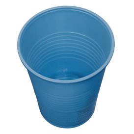Copo de Plastico PS Azul Escuro 200ml Ø7cm (50 Unidades)