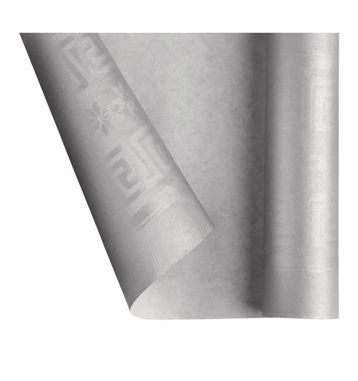 Toalha Papel Rolo Mesa Prata 1,2x7m (25 Uds) Toalha Papel Rolo Mesa Prata 1,2x7m (25 Uds)