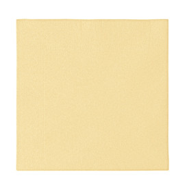 Guardanapos Papel 2 Folhas Creme 33x33cm (50 Uds)