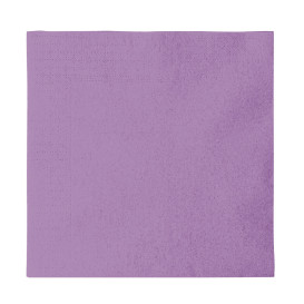 Guardanapos Papel 2 Folhas Lilás 33x33cm (1200 Uds)