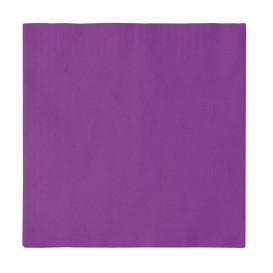 Guardanapos Papel 2 Folhas Violeta 33x33cm (50 Uds)