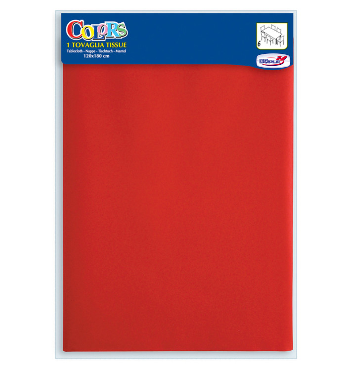 Toalhete Papel Mesa Vermelho 1,2x1,8m (24 Uds) Toalhete Papel Mesa Vermelho 1,2x1,8m (24 Uds)