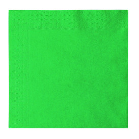 Guardanapos Papel 2 Folhas Verde 33x33cm (1200 Uds)