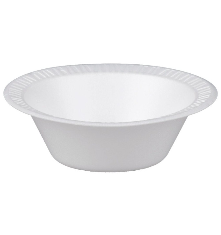 Tigela Isopor FOAM Laminado Branco 120ml Ø11,5cm (1000 Uds) Tigela Isopor FOAM Laminado Branco 120ml Ø11,5cm (1000 Uds)