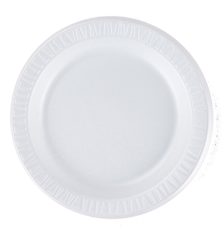 Prato Isopor FOAM "Quiet Classic" Laminado Branco Ø230mm (500 Uds) Prato Isopor FOAM "Quiet Classic" Laminado Branco Ø230mm (500 Uds)