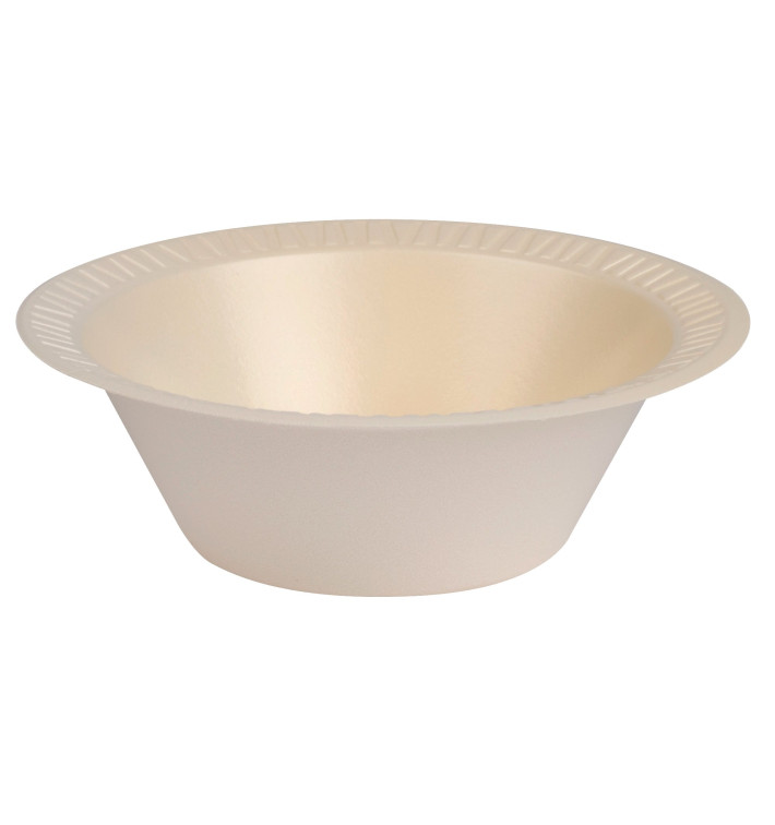 Tigela Isopor FOAM Laminado Mel 360ml Ø15cm (1000 Uds) Tigela Isopor FOAM Laminado Mel 360ml Ø15cm (1000 Uds)