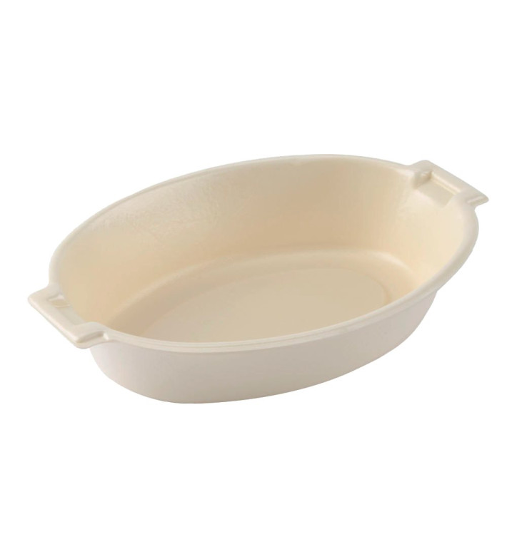 Caçarola Isopor FOAM "Quiet Classic" com Alças Mel 180x130mm (125 Uds) Caçarola Isopor FOAM "Quiet Classic" com Alças Mel 180x130mm (125 Uds)