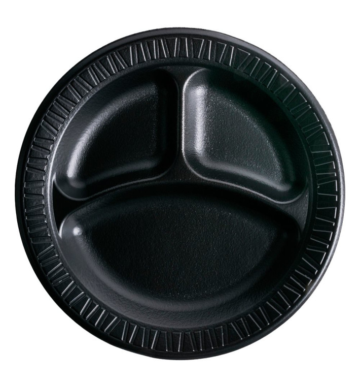Prato FOAM "Quiet Classic" 3 C. Laminado Preto Ø260mm (125 Uds) Prato FOAM "Quiet Classic" 3 C. Laminado Preto Ø260mm (125 Uds)