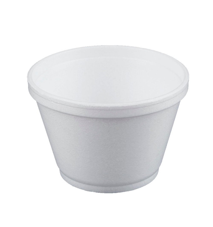 Taça Isopor Branca 6OZ/180ml Ø89mm (1000 Unidades) Taça Isopor Branca 6OZ/180ml Ø89mm (1000 Unidades)