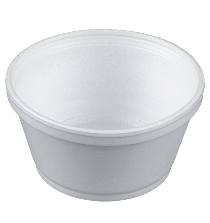 Taça Isopor Branca 8OZ/240ml Ø11cm (50 Unidades) Taça Isopor Branca 8OZ/240ml Ø11cm (50 Unidades)