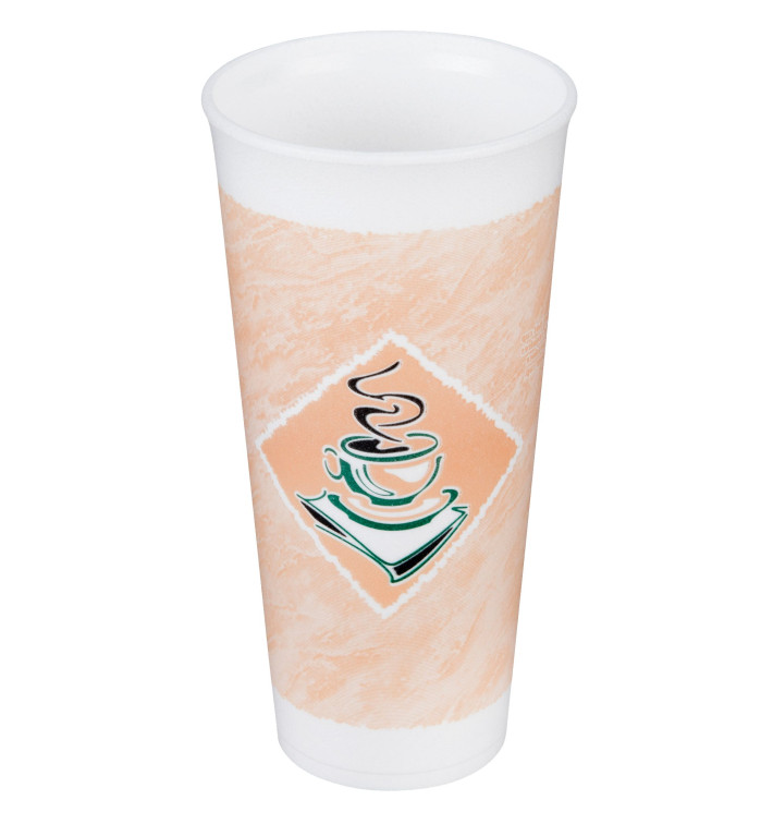Copo Termico Foam EPS "Café" 24Oz/710 ml Ø9,4cm (500 Unidades) Copo Termico Foam EPS "Café" 24Oz/710 ml Ø9,4cm (500 Unidades)