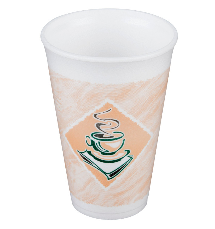 Copo Termico Foam EPS "Café" 16Oz/480ml Ø9,4cm (1000 Unidades) Copo Termico Foam EPS "Café" 16Oz/480ml Ø9,4cm (1000 Unidades)