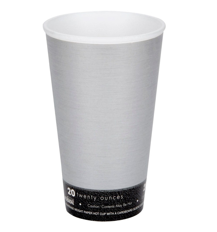 Copo Termico Fusion "Steele" 12Oz/355ml Ø9,4cm (500 Uds) Copo Termico Fusion "Steele" 12Oz/355ml Ø9,4cm (500 Uds)