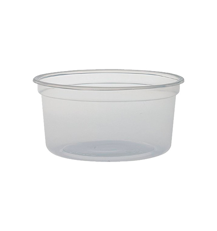 Embalagem Plastico PP "Deli" 12Oz/355ml Transp. Ø120mm (25 Uds)