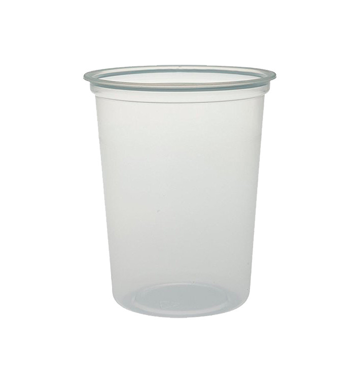 Embalagem Plastico PP "Deli" 32Oz/960ml Transp. Ø120mm (500 Uds) Embalagem Plastico PP "Deli" 32Oz/960ml Transp. Ø120mm (500 Uds)