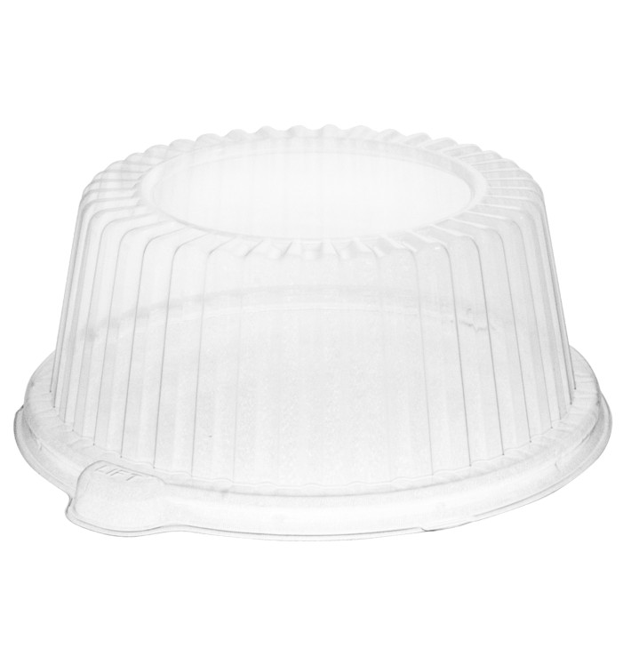 Tampa Cupula Plastico PS Cristal Ø15x6,4cm (125 uds) Tampa Cupula Plastico PS Cristal Ø15x6,4cm (125 uds)