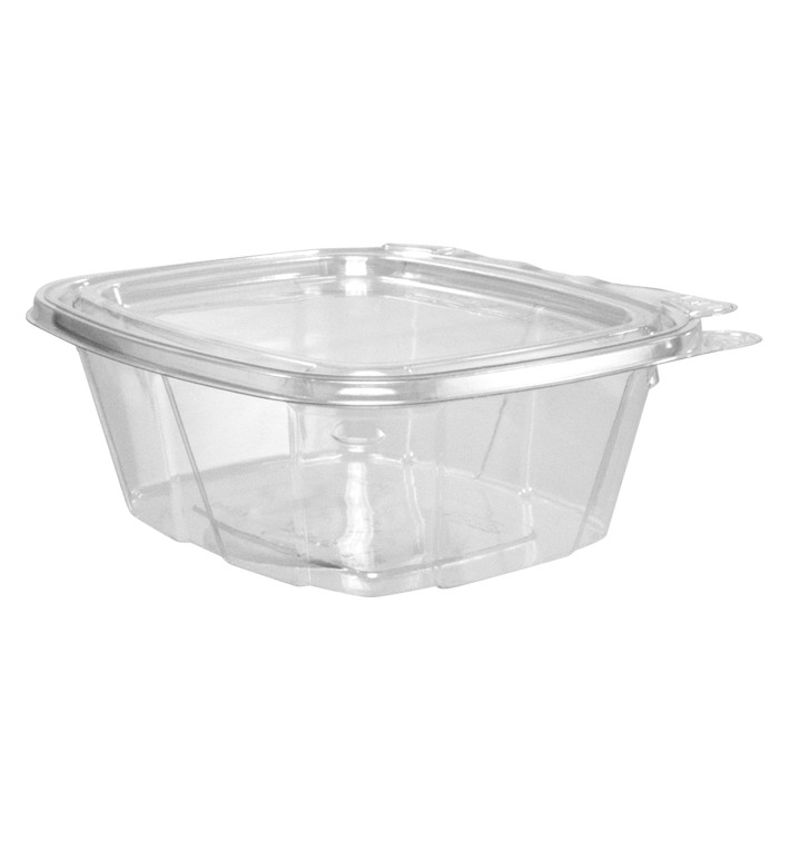 Embalagem Inviolável de Plastico PET Tampa Plana 475ml (200 Uds) Embalagem Inviolável de Plastico PET Tampa Plana 475ml (200 Uds)