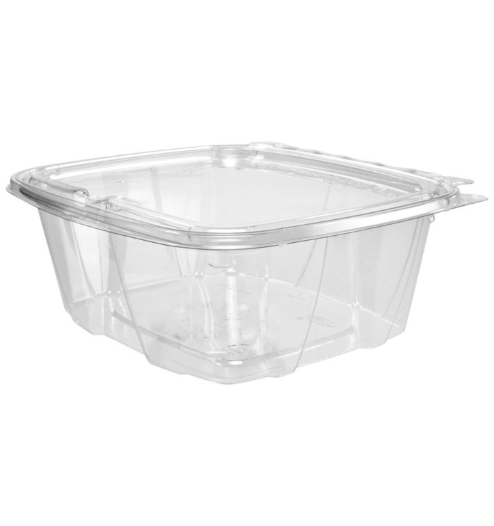 Embalagem Inviolável de Plastico PET Tampa Plana 950ml (100 Uds) Embalagem Inviolável de Plastico PET Tampa Plana 950ml (100 Uds)