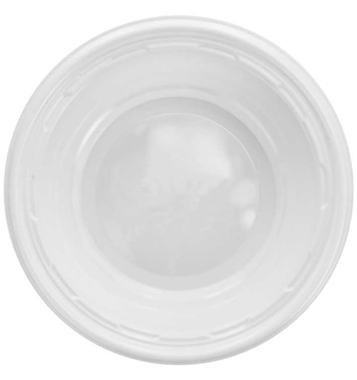 Tigela de Plastico PS Branco 120ml Ø11,5cm (125 Uds) Tigela de Plastico PS Branco 120ml Ø11,5cm (125 Uds)