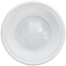 Tigela de Plastico PS Branco 180ml Ø11,5cm (125 Uds)