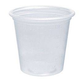 Copo para Molhos PP Trans. Medir 35ml Ø4,8cm (2500 Uds)