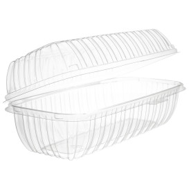 Embalagem Tampa Bisagra OPS "Clear Seal" 290ml (100 Uds)