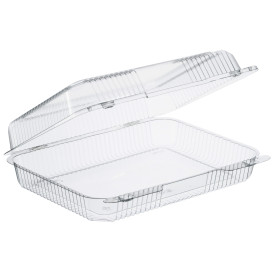 Embalagem Plastico OPS "StayLock" Bisagra Transp. 1430ml (250 Uds)