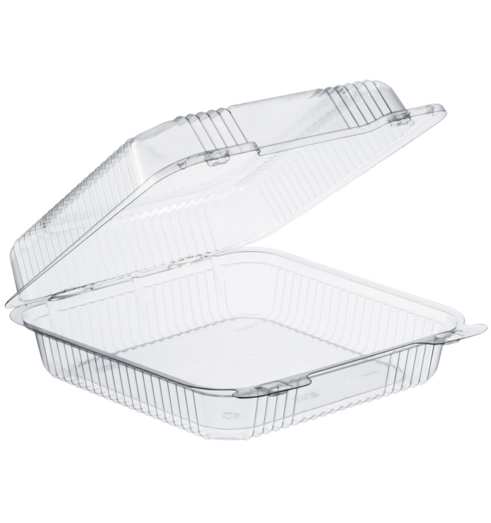 Embalagem Plastico OPS "StayLock" Bisagra Transp. 1120ml (100 Uds) Embalagem Plastico OPS "StayLock" Bisagra Transp. 1120ml (100 Uds)