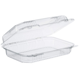 Embalagem Plastico OPS "StayLock" Bisagra Transp. 1080ml (250 Uds)