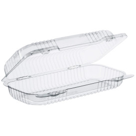 Embalagem Plastico OPS "StayLock" Bisagra Transp. 440ml (250 Uds)