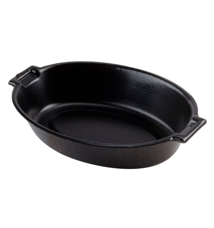Caçarola Isopor FOAM "Quiet Classic" com Alças Preto 180x130mm (1000 Uds) Caçarola Isopor FOAM "Quiet Classic" com Alças Preto 180x130mm (1000 Uds)