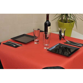Toalha Papel Cortado Mesa Vermelho 1x1 Metro 40g (400 Uds)