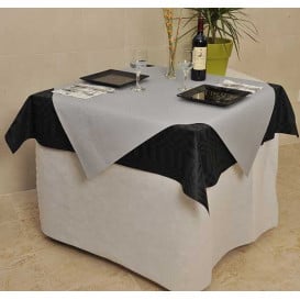 Toalha Papel Cortado Mesa Cinza 1x1 Metro 40g (400 Uds)