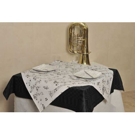 Toalha Papel Cortado Mesa 1x1m "Musical" 37g (400 Uds)