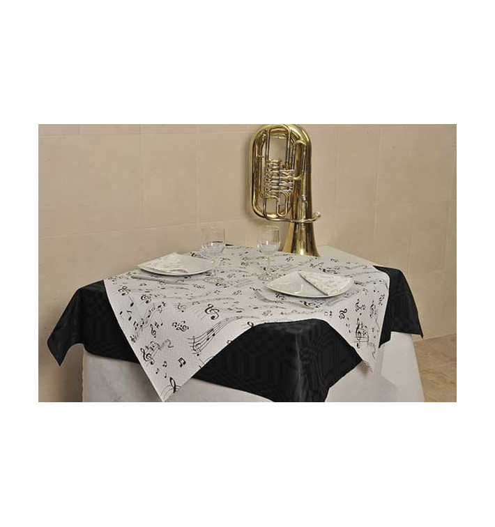 Toalha Papel Cortado Mesa 1x1m "Musical" 37g (400 Uds) Toalha Papel Cortado Mesa 1x1m "Musical" 37g (400 Uds)