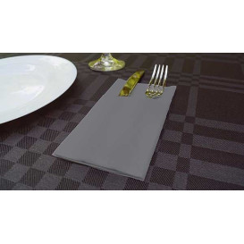 Guardanapos Kanguro Airlaid Cinza 40x40cm (30 Uds)
