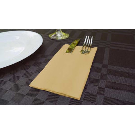 Guardanapos Kanguro Airlaid Creme 40x40cm (480 Uds)