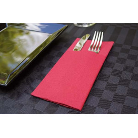 Guardanapos Kanguro Airlaid Vermelho 40x40cm (30 Uds)